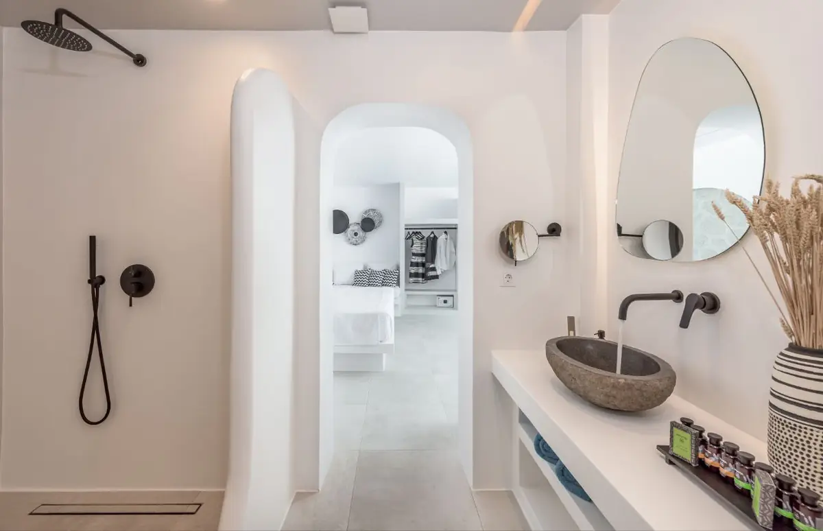 The bathroom
